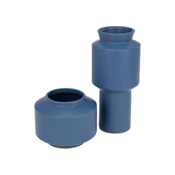 Cobalt Blue Ceramic Vases