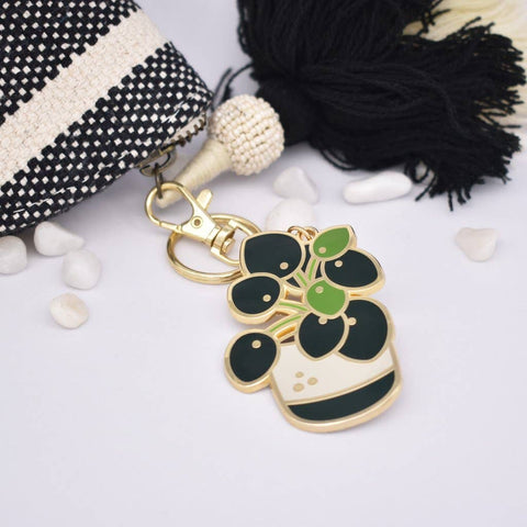 Pilea Keychain - Pilea peperomioides
