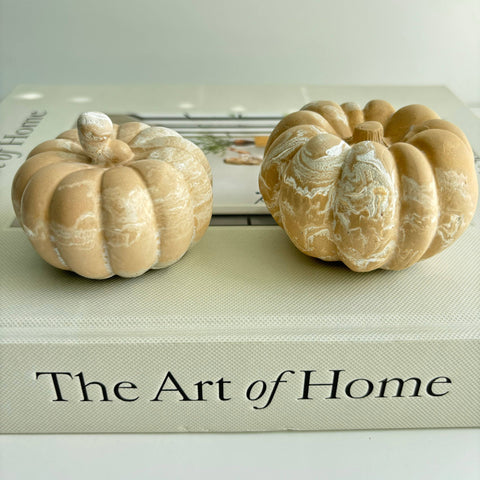 Concrete Pumpkins