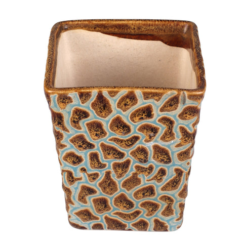 Tersa Square Speckled Vase