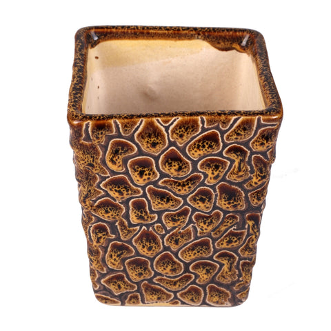 Tersa Square Speckled Vase