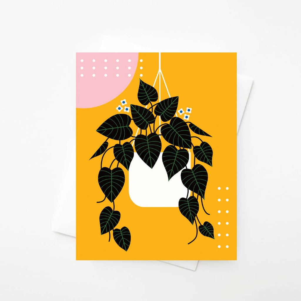 Pothos Trailing Plant Card