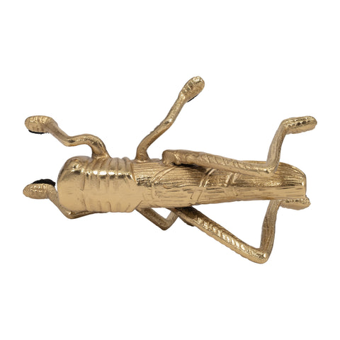 Gold Grasshopper Decorative Figurine