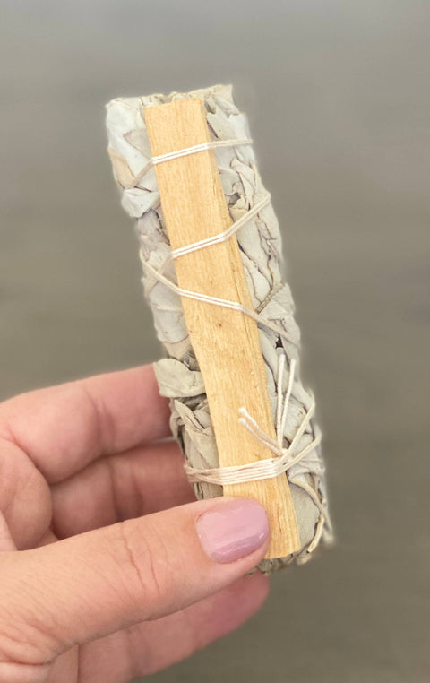 White Sage Smudge Sticks with Palo Santo