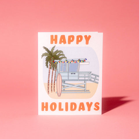 Holiday Lifeguard  Card