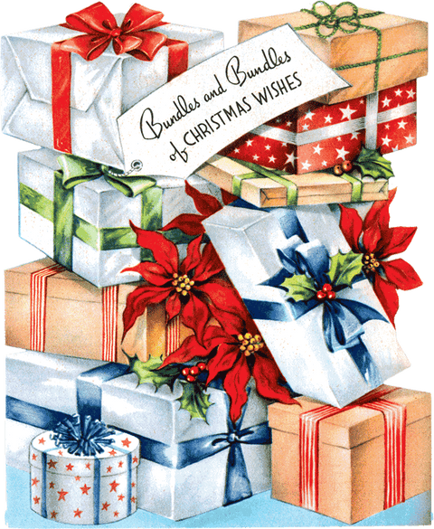 Merry Christmas Card Collection - Christmas Greeting Card Packet