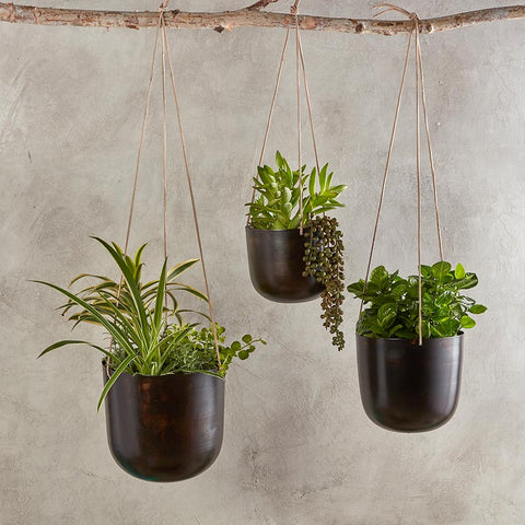 Metal Hanging Vase