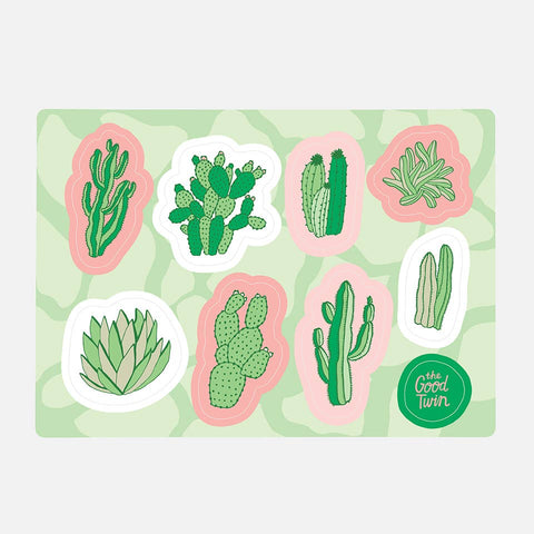 Cacti Sticker Sheet