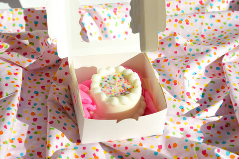 Birthday Cake Shaped Candle