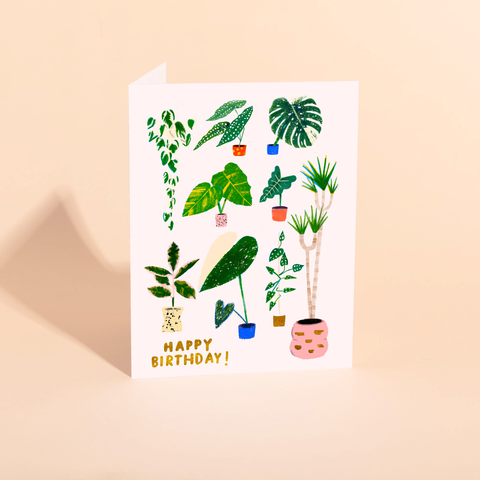 Garden Party - Birthday Card