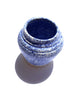 Blue Splatter Ceramic Vase