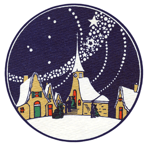 Vintage Christmas - Holiday Sticker Box