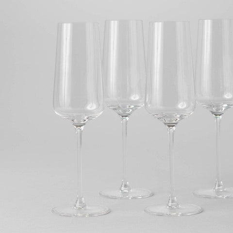 The Flute Glasses - Set of 4