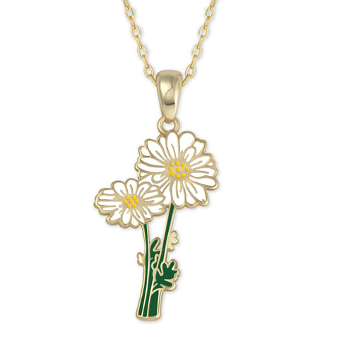 Daisy Flower Necklace