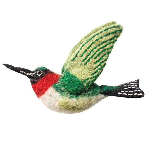 Hummingbird Felt Woolie Bird