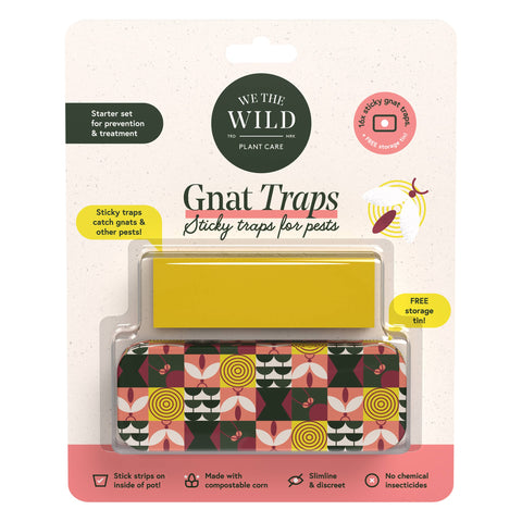 Gnat Sticky Traps with Tin Box - 16 pk