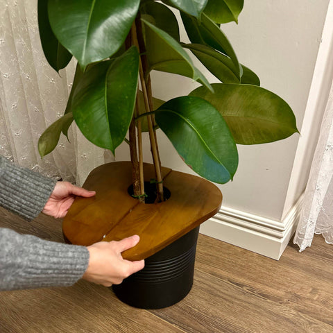 Wood Planter Cover Table