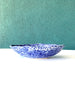Blue Splatter Ceramic Handmade Oval Tray