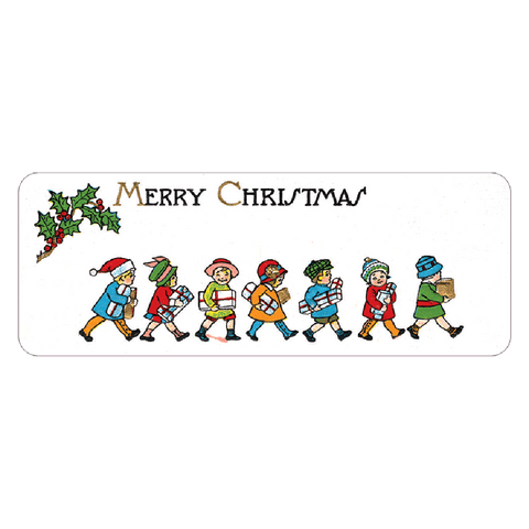 Vintage Christmas - Holiday Sticker Box