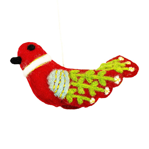 Bella Bird Felt Ornament