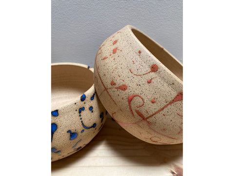 Splatter Pattern Pottery Splatter Planter – Potted