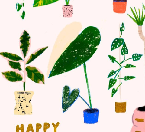 Garden Party - Birthday Card
