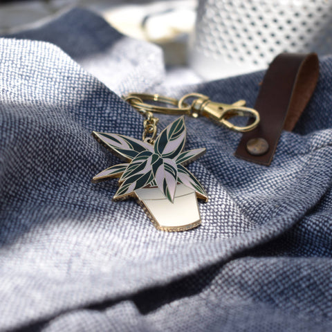 Stromanthe Triostar Keychain