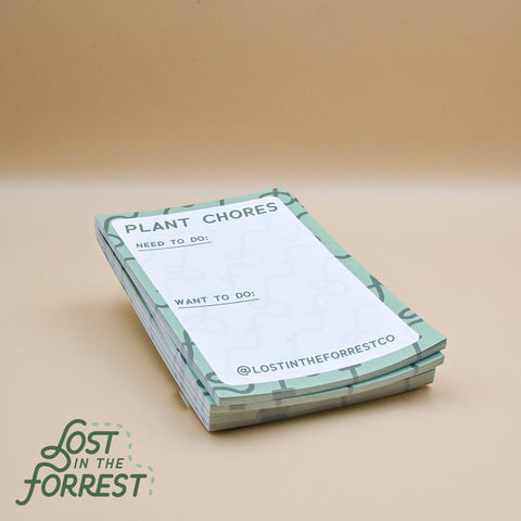 LITF "Plant Chores" Sticky Notes