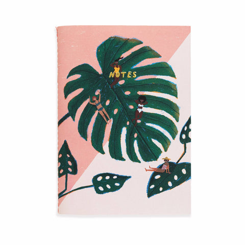 Monstera - Canvas Notebook