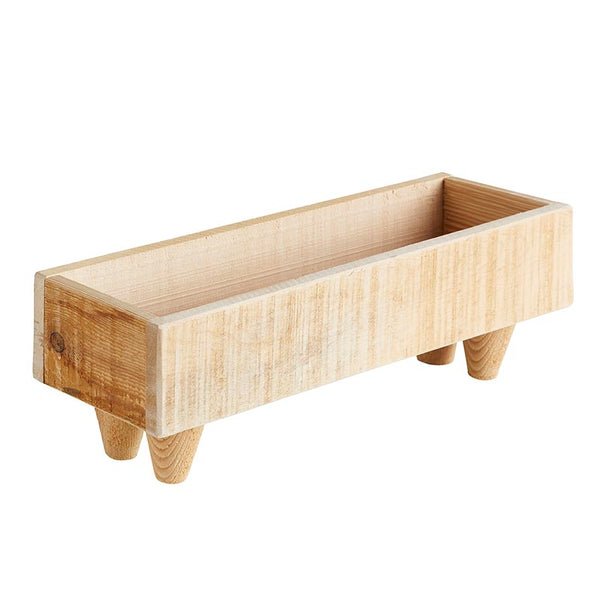 Wood Planter with Feet