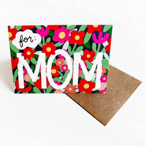 Garden Time for Mom Mini Card