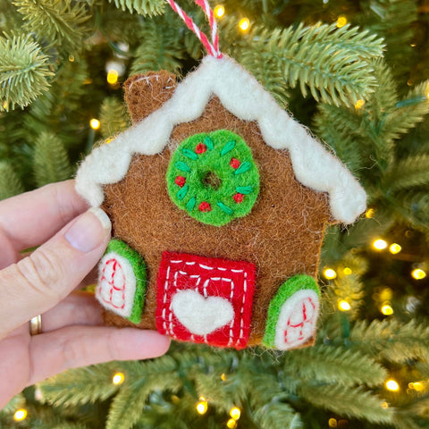 Gingerbread House Ornament