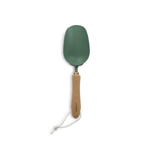 Metal Garden Scoop with Wooden Handle