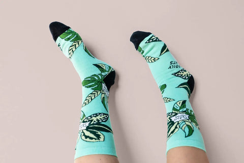 Plant Lover Mom Socks