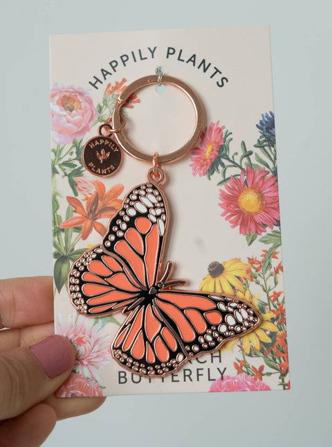 Monarch Butterfly Keychain