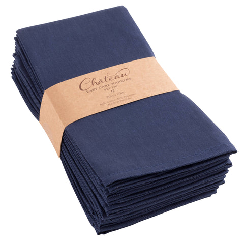 Chateau Easy Care Dinner Napkins - Set of 4