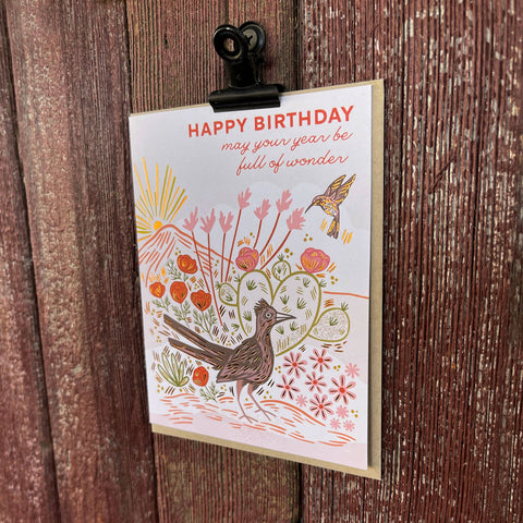 Roadrunner Ranch Birthday Card