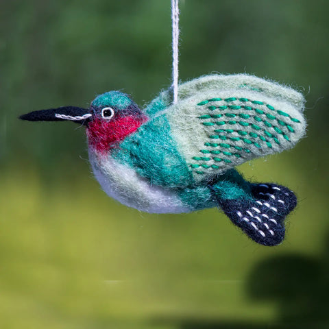 Hummingbird Felt Woolie Bird