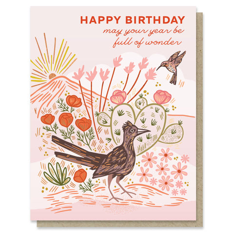 Roadrunner Ranch Birthday Card