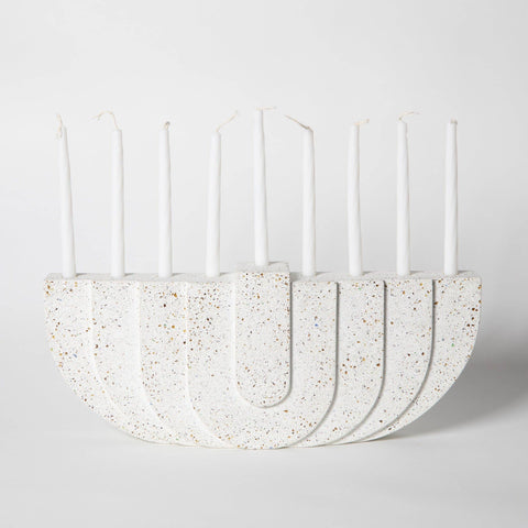 Terrazzo Menorah