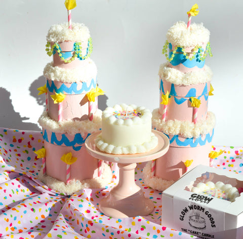 Birthday Cake Shaped Candle