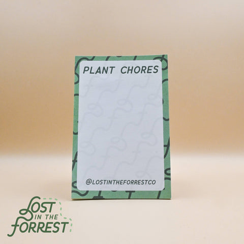 LITF "Plant Chores" Sticky Notes