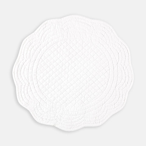 Round Cotton Boutis Quilted Placemat