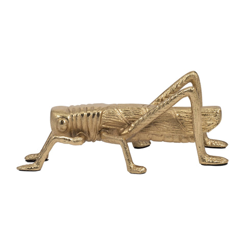 Gold Grasshopper Decorative Figurine