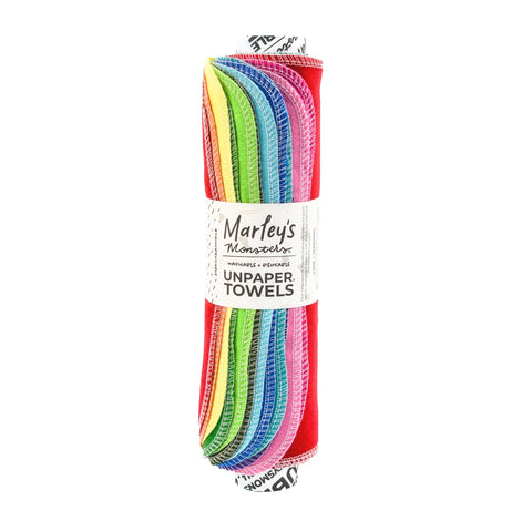 Unpaper® Towels: Rainbow and Color Mixes - 12 Pack