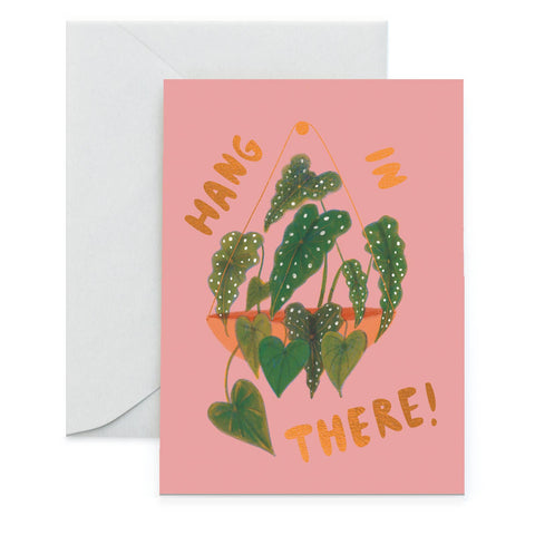 Begonia Maculata - Sympathy Card