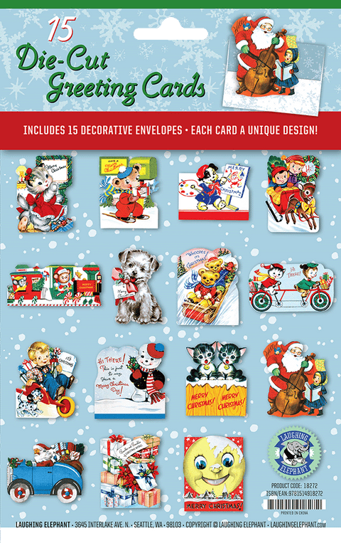 Merry Christmas Card Collection - Christmas Greeting Card Packet