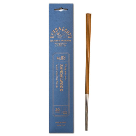 Herb & Earth Bamboo Incense