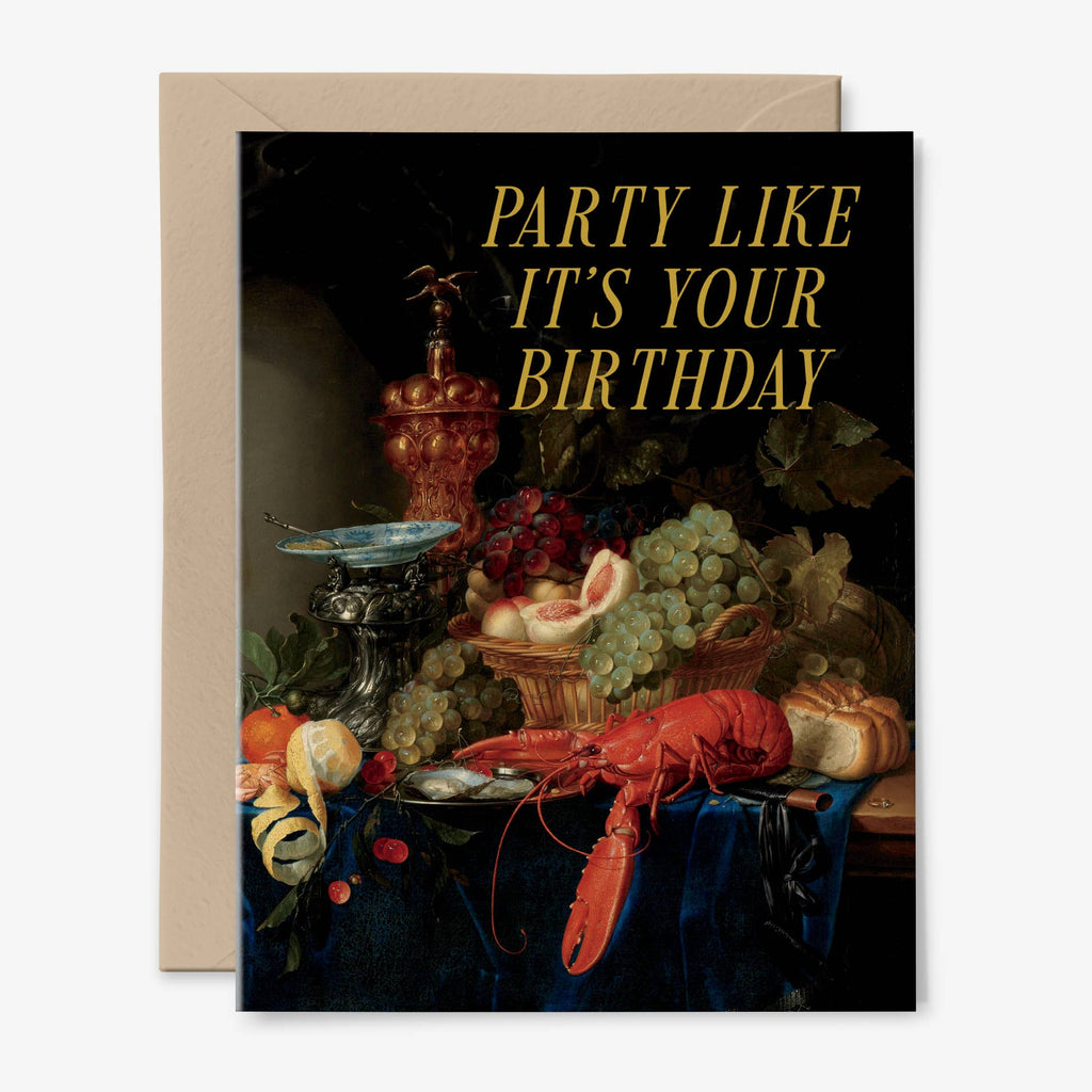 Party Like It's Your (Vintage) Birthday Card