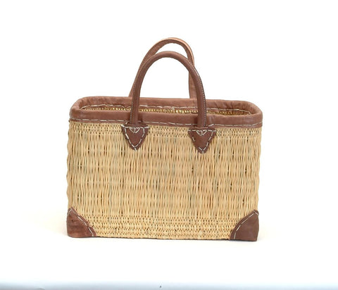 Rectangular Straw Market Bag